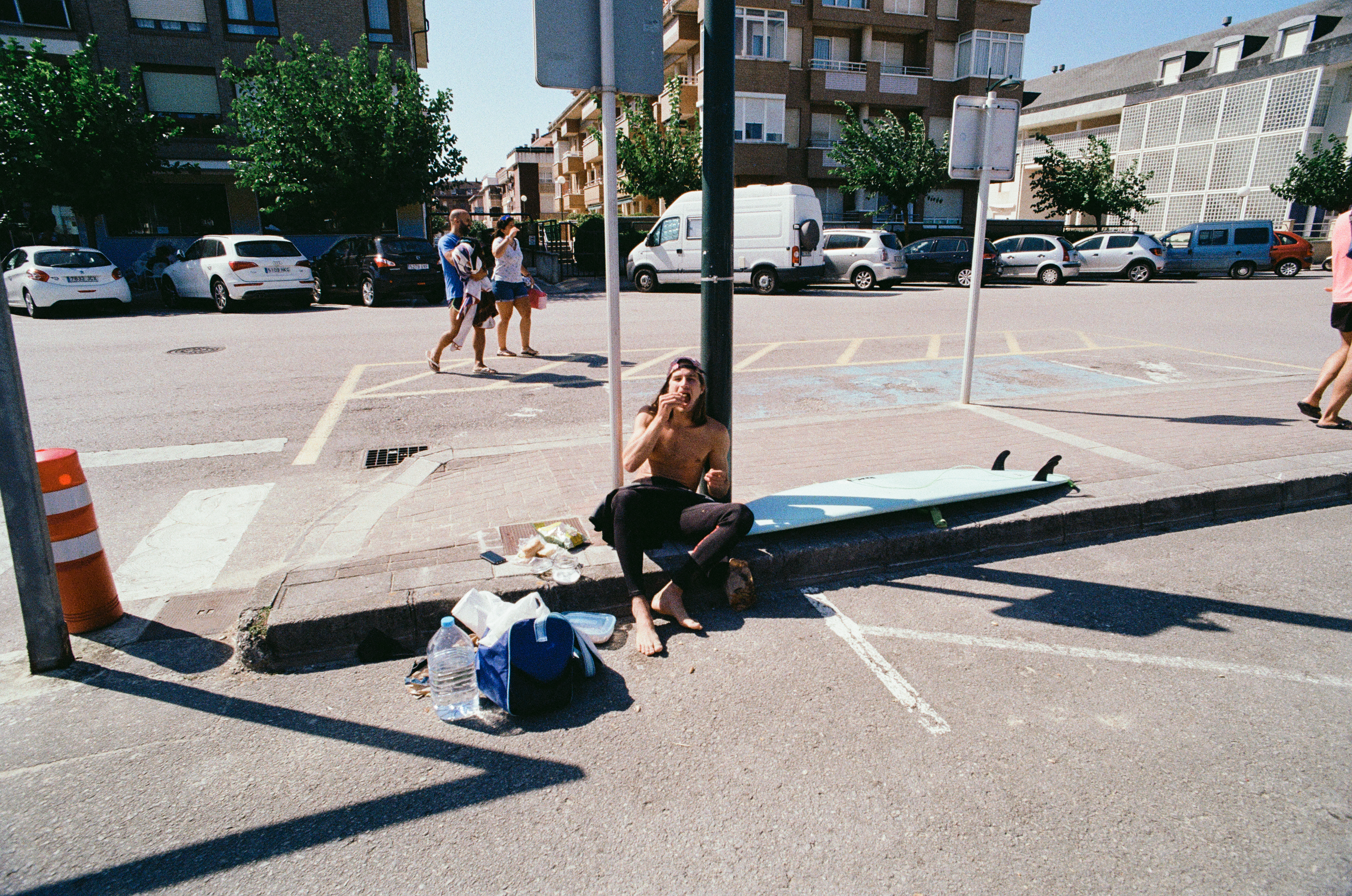 Surfing trip to Santander, Spain. (Leica R9)